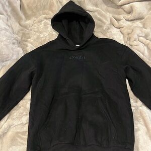 Comfrt Signature Oversized Hoodie Size M Black